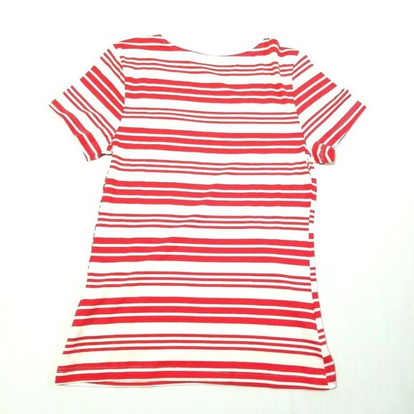 Guess Women's‎ V-neck Top Short Sleeve Logo Tee New - Picture 2 of 6